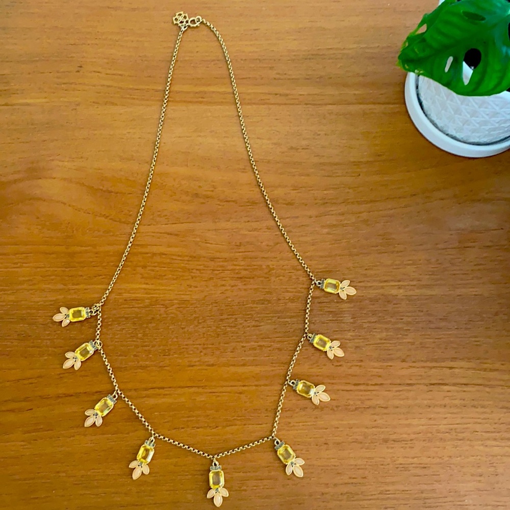 Ann Taylor faux diamond necklace